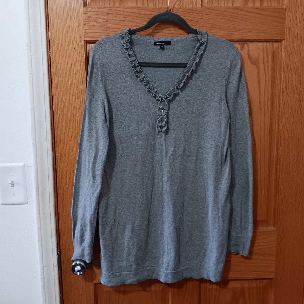 Gap woman's MATERNITY Jersey  sz L